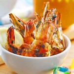 Udang Bakar Saus Bawang Putih