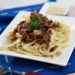 resep fettucini black pepper